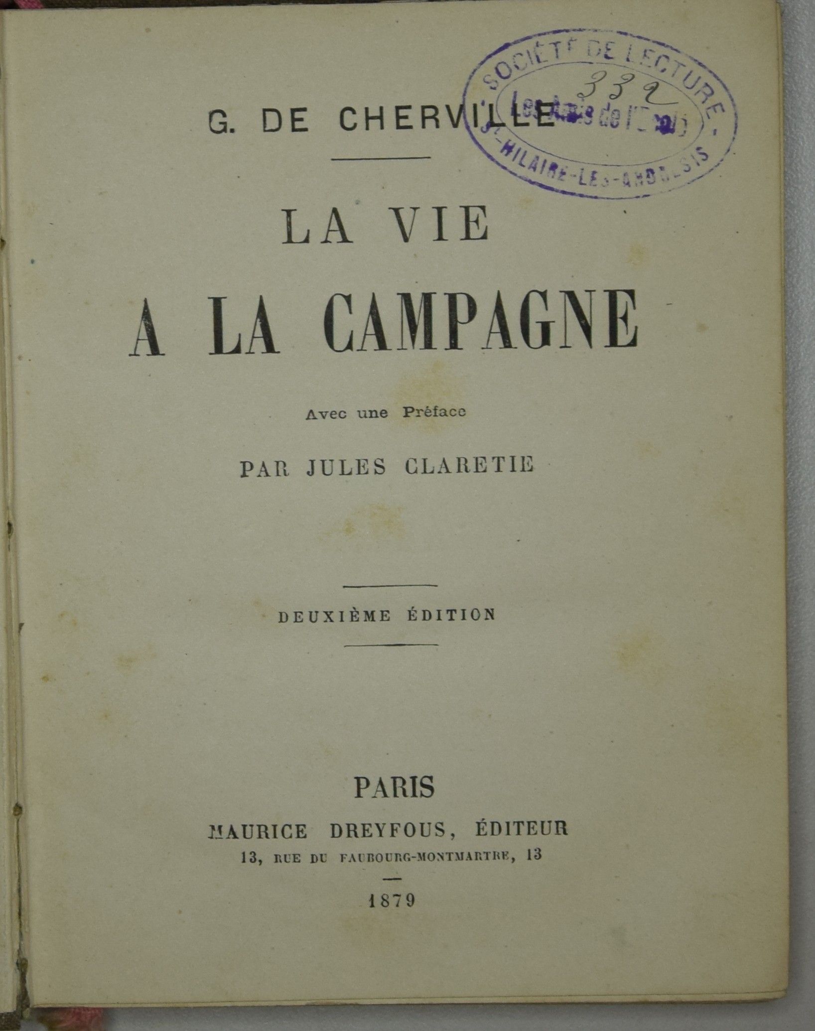 Page de titre