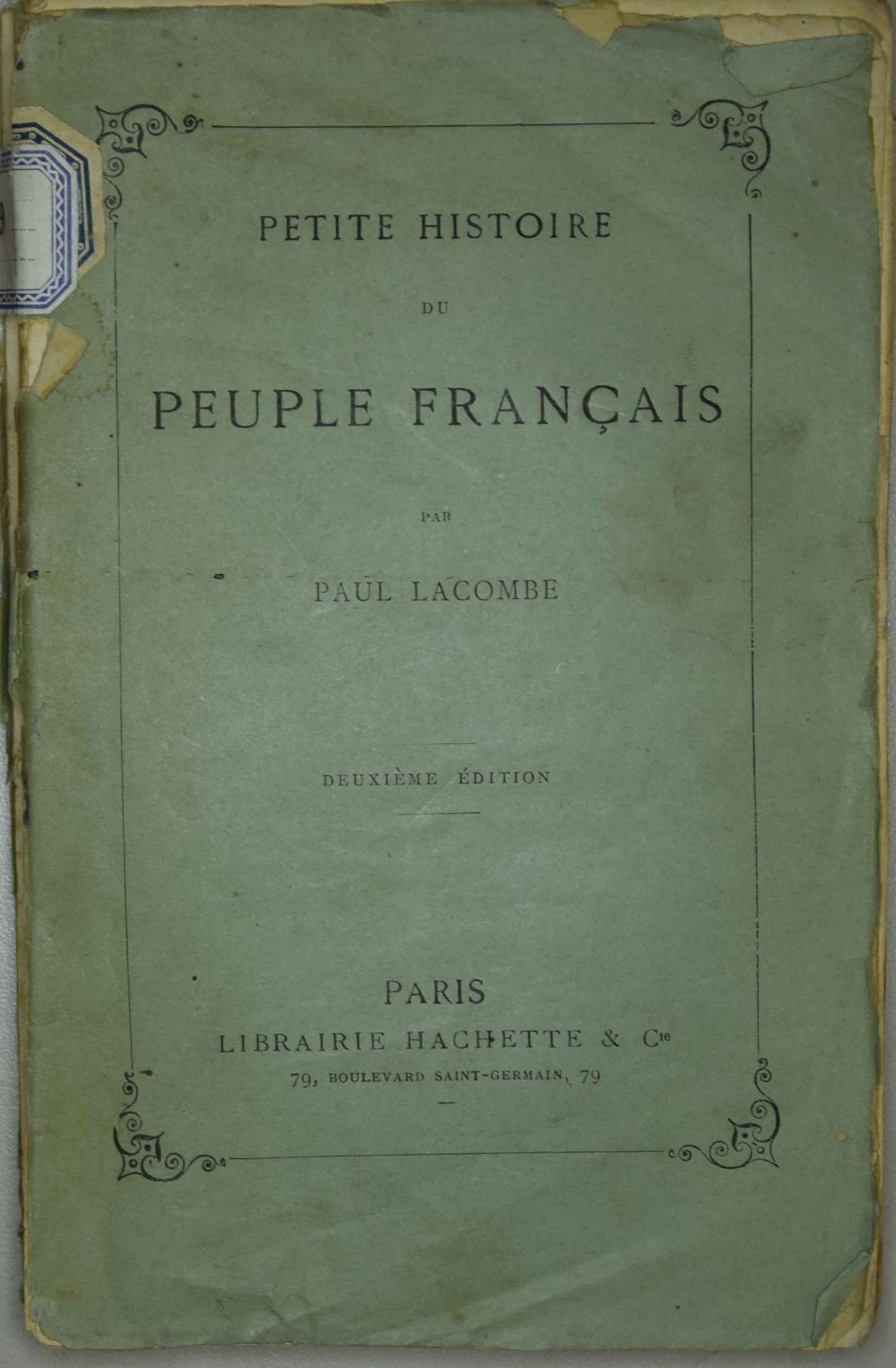 Petite histoire du peuple français par Paul Lacombe