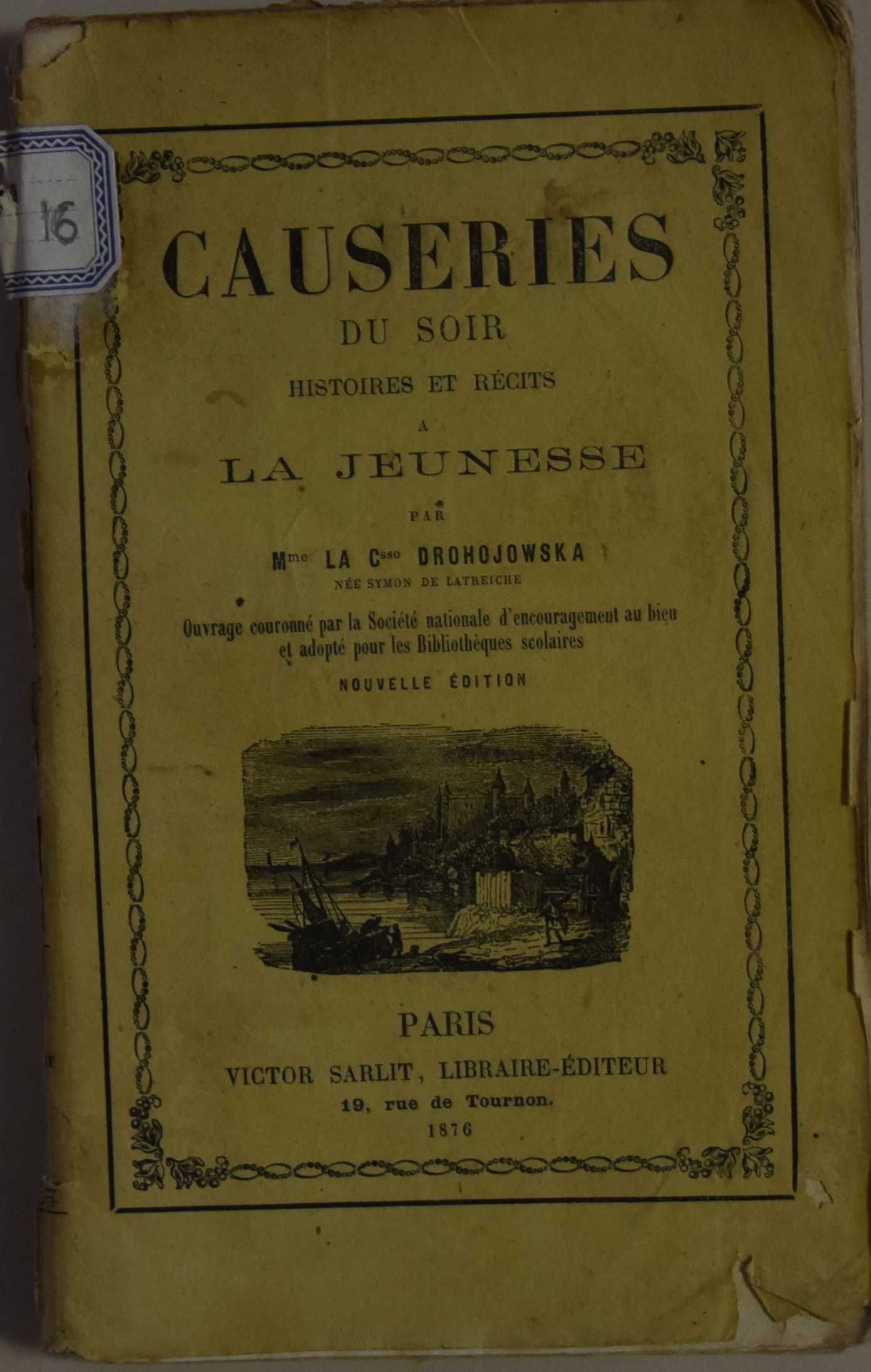 Causeries du soir Histoire et récits à la jeunesse